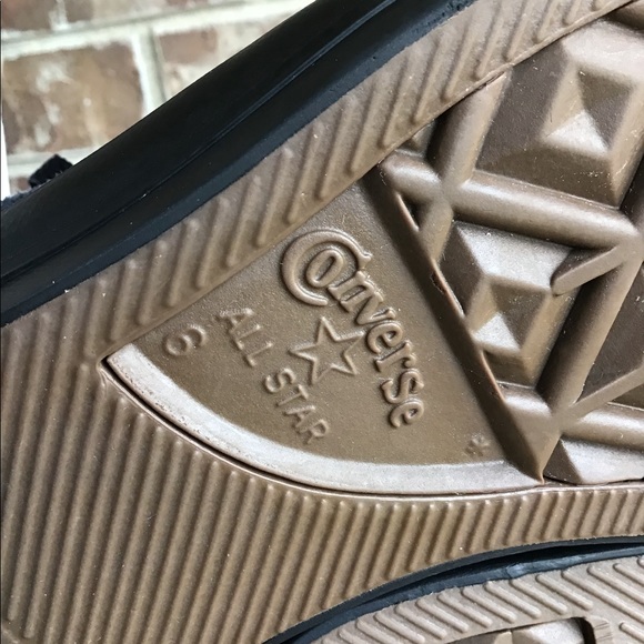 Converse All Stars Black Suede - Picture 8 of 8